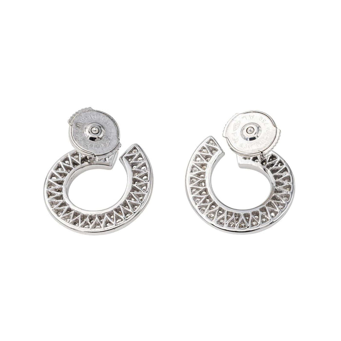 Boucles d'oreilles Boucles d'oreilles Puces Or blanc Diamant 58 Facettes 3230362CN