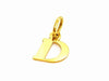 Pendentif Pendentif Lettre Or jaune 58 Facettes 796802CD