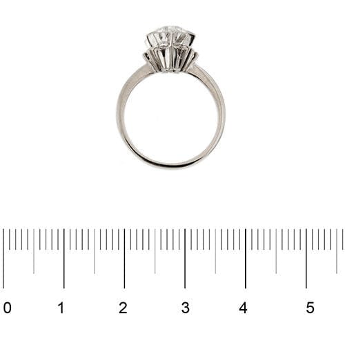 Bague 50 Bague solitaire avec diamant 58 Facettes 33443