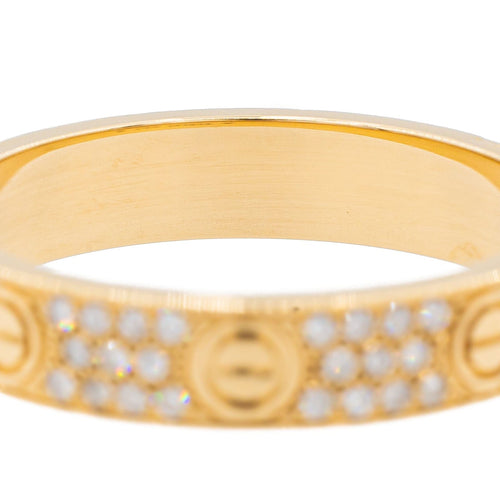 Bague 54 Cartier Bague Alliance Love Or jaune Diamant 58 Facettes 3083843CN