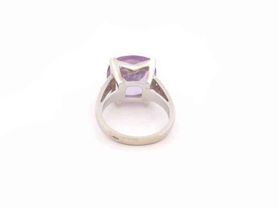 MAUBOUSSIN Ring „Mund der Liebe“ aus Weißgold mit Amethyst und Diamanten