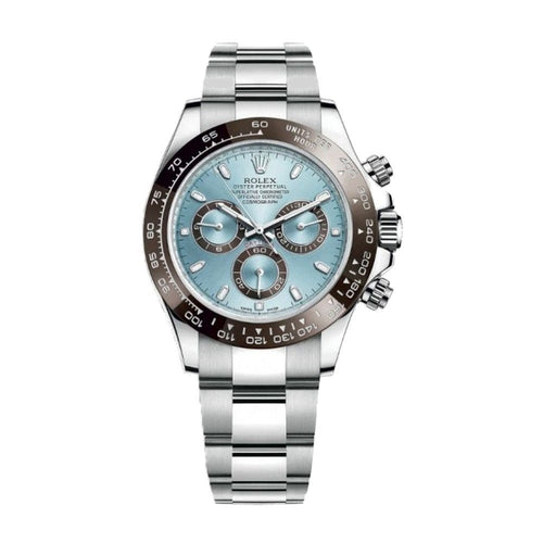 Montre ROLEX - Montre Daytona Platine Ice Blue 58 Facettes 116506