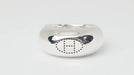 Bague 52 HERMES - Bague éclpise en argent 58 Facettes 32851