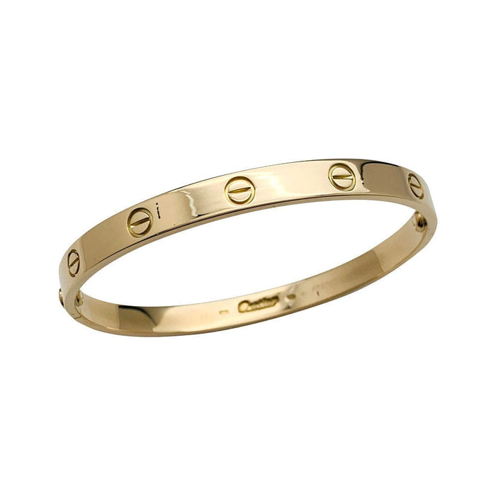 Bracelet Bracelet Cartier, "Love", or jaune. 58 Facettes 34141