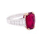 Bague 57 Bague deux ors, diamants, rubis. 58 Facettes 34079
