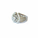 Bague 53.5 Bague en or avec diamants 58 Facettes Q186B