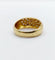 Bague 52.5 Bague jonc bombée or jaune 18k pavé 0,65 carats de diamants taille brillant 58 Facettes A04886