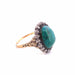 Bague Bague ancienne or et argent , turquoise et diamants 58 Facettes