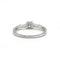 Bague 53.5 Bague - Or blanc et diamants 58 Facettes 1121