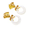 Boucles d'oreilles Boucles d'oreilles transformables Van Cleef & Arpels, or jaune, pierres de couleur. 58 Facettes 35275