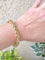 Bracelet Bracelet maille palmier Or Jaune 58 Facettes AA 1649