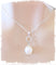 Pendentif Pendentif Perle de Culture Diamants  Or Blanc 58 Facettes AB 1081