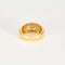 Bague 53.5 Bague Jonc Or Jaune Pavage Diamants 58 Facettes