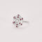 Bague 54 Bague style Art Déco diamants rubis 58 Facettes