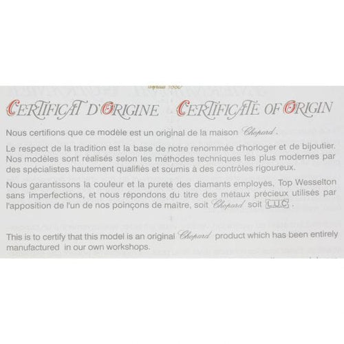 Bague 54 Bague Chopard « Happy Diamonds » 58 Facettes 4271