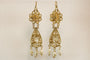 Boucles d'oreilles Boucles d'oreilles en or jaune et perles anciennes 58 Facettes 7702