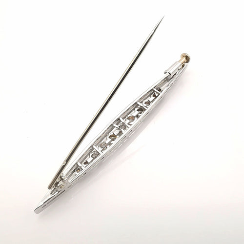 Broche Broche ancienne or et diamants 58 Facettes