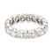 Bague 50 Bague Alliance américaine Or blanc Diamant 58 Facettes 3904856CN