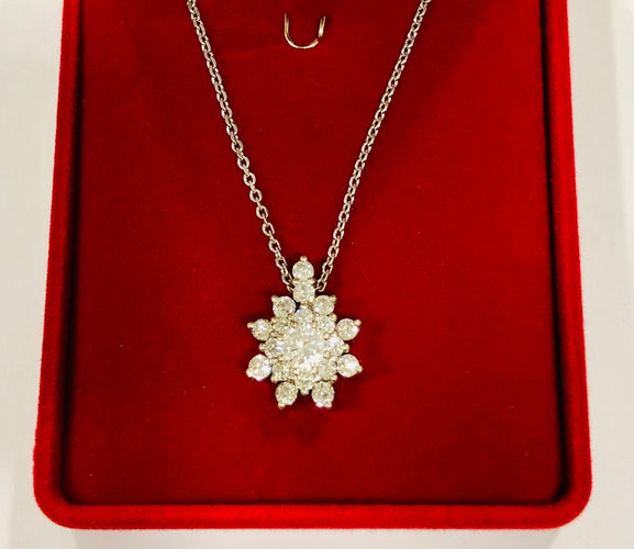 Collier Ravissant collier diamants étoilés 58 Facettes