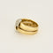 Bague 55 Bague en or jaune, or blanc et diamants 58 Facettes REU0861