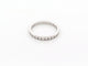 Bague 54 bague alliance americaine t 54 34 diamants 1.1ct or blanc 18k en 58 Facettes 266001