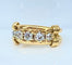 Bague 46 Bague en or jaune et 5 diamants 58 Facettes AB559