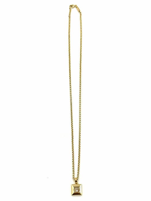 Collier CHOPARD - collier Happy Diamonds or jaune et diamants 58 Facettes