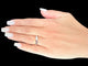 Bague 58 MAUBOUSSIN -  bague bandeau en or blanc 58 Facettes