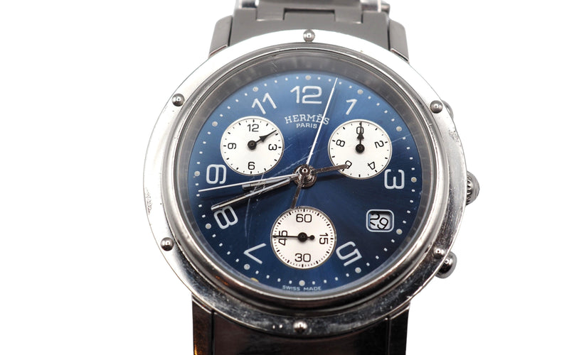 Montre Hermès - Montre acier 58 Facettes