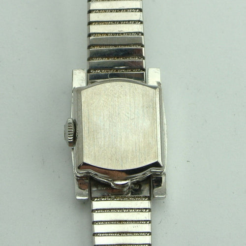 Montre OMEGA - Montre en or blanc et diamants des années 1960 58 Facettes