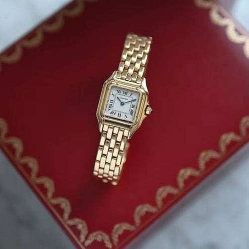 Montre CARTIER - Montre Panthère or jaune 58 Facettes