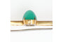 Broche Broche ancienne en or jaune avec agates vertes 58 Facettes HSK1