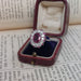 Bague 55.5 Bague ancienne edouardienne No Heat 2.25 carats rubis de Birmanie et diamants 58 Facettes JD-00k11