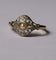 Bague 56 Bague Art Déco deux ors et perle 58 Facettes 597