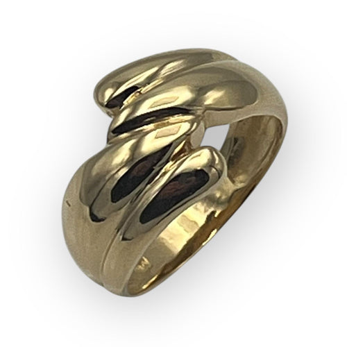 Bague 54 Bague Toi et Moi double anneau 58 Facettes 149056870