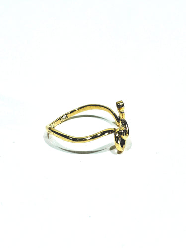 Bague 57 Dior - Bague Dioramour Oui en or jaune 18 carats et diamant 58 Facettes