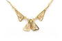 Collier Collier Art Déco en or jaune 18 carats 58 Facettes B682