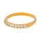 52 Bague Demi alliance Or jaune Diamant 58 Facettes 4137848CN