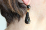 Boucles d'oreilles Antique Tortoiseshell Piquè Gold Earrings 58 Facettes 3286