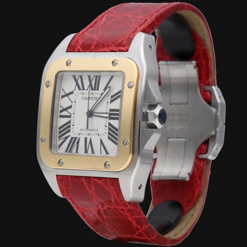 Montre Cartier Montre Santos 100Xl 58 Facettes MT42751