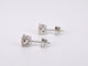 Boucles d'oreilles Boucles d'oreilles en or blanc avec morganite 58 Facettes 2195