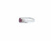 Bague Bague en or blanc avec rubis de Birmanie de 0,70 ct et diamants 58 Facettes 6163