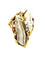 Bague GILBERT ALBERT. Importante bague or jaune 18K, perles et diamants 58 Facettes