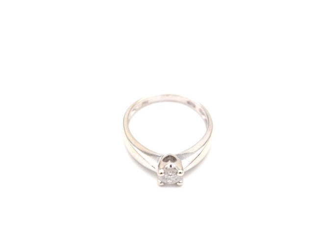 Bague Bague en or blanc et diamant 58 Facettes
