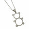 Pendentif Pendentif ourson or blanc et diamants 1 ct 58 Facettes 00033301