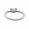 Bague 53 Bague en or blanc, saphirs & diamants 58 Facettes