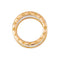 Bague 53 Bulgari Bague B.Zéro1 Or rose 58 Facettes 4166997RV