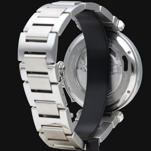 Klokke Cartier Klokke Pasha Seatimer 58 Facettes MT45224