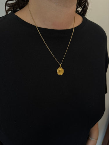 Augis - Медал Дева Мария Мария / Дева Мария от Лурд 18 карата злато 