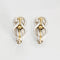 Boucles d'oreilles ZOLOTAS-Boucles d'oreilles clips argent et or vintage 58 Facettes